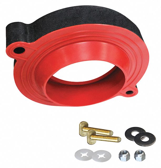 Korky 6000BP - Wax-FreeSeal Kit ForUsewithUnvrslFit Red