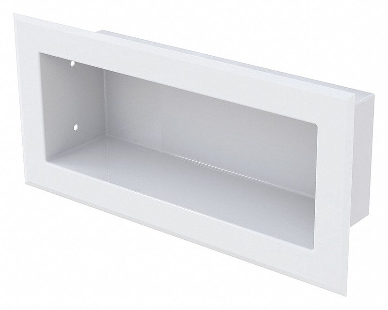 Bestcare 16-7/8" Overall Length, 7-7/8" Overall Height, 4-1/4" Overall Depth, Powder Coated, Towel Shelf - WH1820FA-14