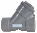 Hayward Check Valve, 4 in, Single, Y, PVC, Socket x Socket - YC10400SE