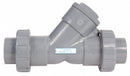 Hayward Check Valve, 4 in, Single, Y True Union, PVC, Socket x Socket - YC20400SU