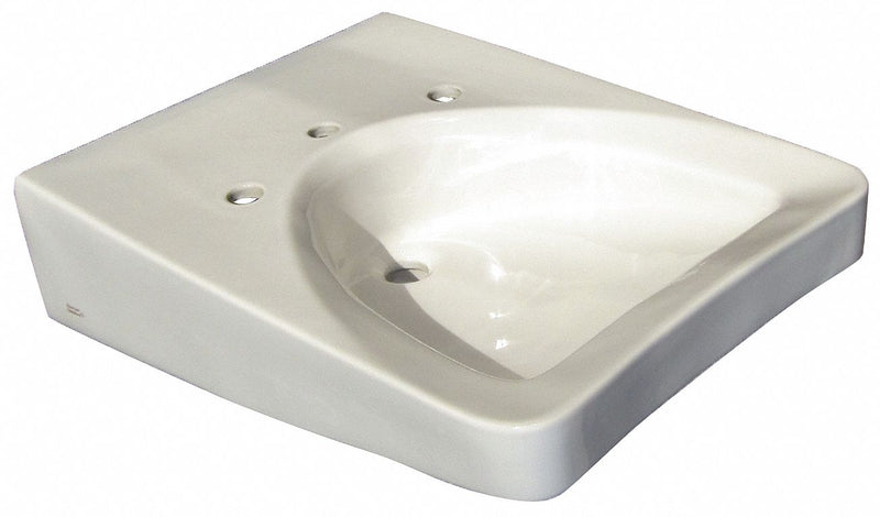 American Standard American Standard, 14 3/4 in x 14 in, Vitreous China, Lavatory Wheelchair Sink - 9140013.02