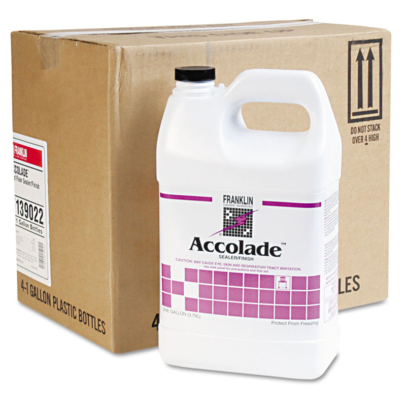Franklin Accolade Floor Sealer, 1Gal Bottle, 4/Carton - FKLF139022CT