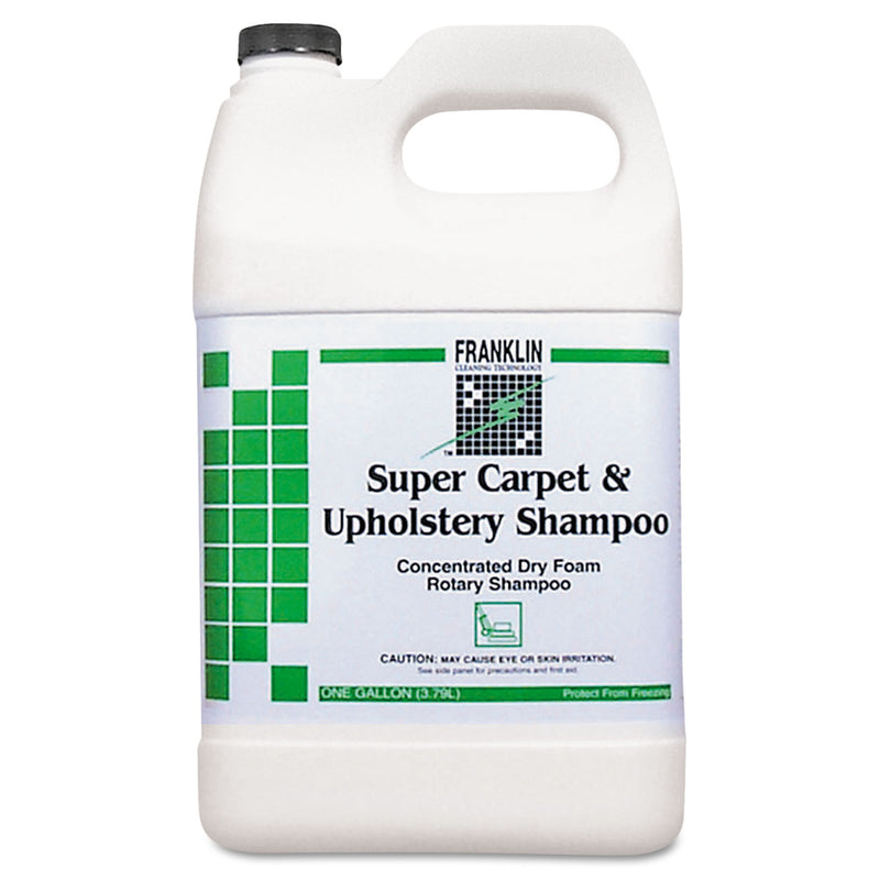 Franklin Super Carpet & Upholstery Shampoo, 1Gal Bottle, 4/Carton - FKLF538022CT