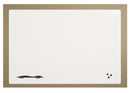 MooreCo Gloss-Finish Porcelain Dry Erase Board, Wall Mounted, 48"H x 96"W, White - 208JH