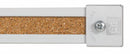 MooreCo 48 in Aluminum Map Rail, Tan, 6 PK - 522D
