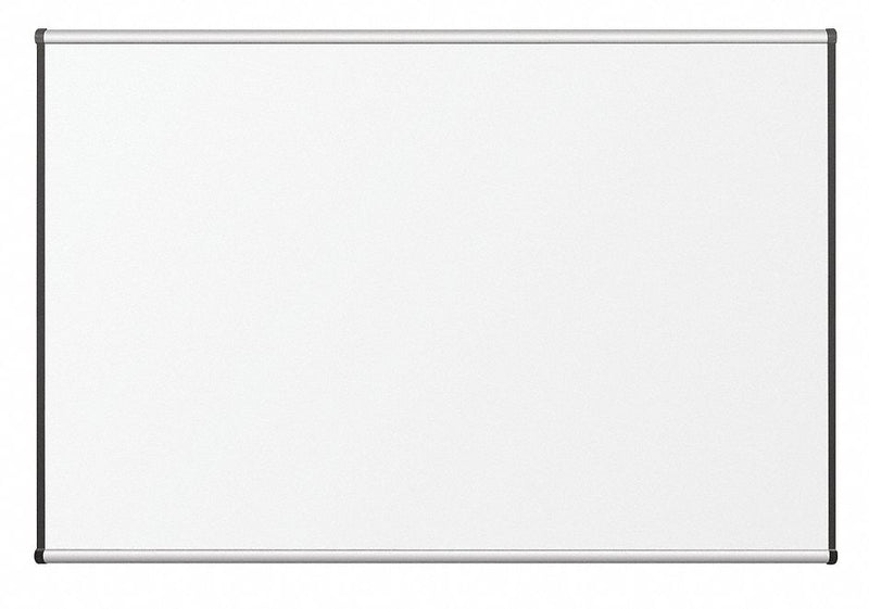 MooreCo Gloss-Finish Porcelain Dry Erase Board, Wall Mounted, 48 inH x 72 inW, White - 202OG-01