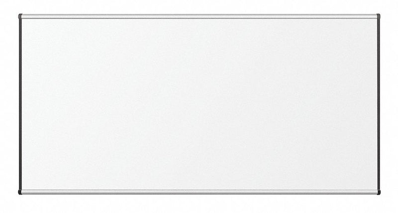 MooreCo Gloss-Finish Porcelain Dry Erase Board, Wall Mounted, 48 inH x 96 inW, White - 202OH-01
