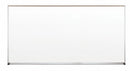 MooreCo Gloss-Finish Porcelain Dry Erase Board, Wall Mounted, 48 inH x 96 inW, White - 202AH