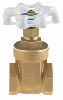 Milwaukee Valve Gate Valve, Lead-Free Brass, NPT Connection Type, Pipe Size - Valves 2 in - UP667 2"