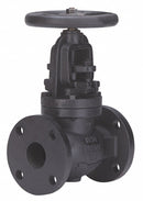 Milwaukee Valve Globe Valve, Flange x Flange, Cast Iron, 4 in Pipe Size - Valves - 2981-M 4"