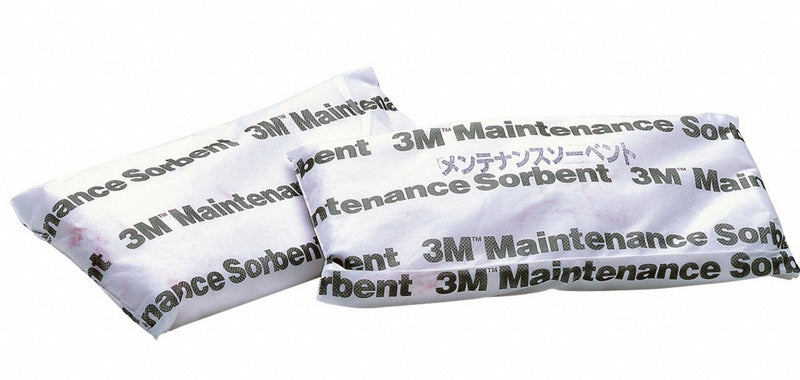 3M Absorbent Pillow, Universal, 8 gal, 7 in x 15 in, Polyester, Polypropylene - M-PL715