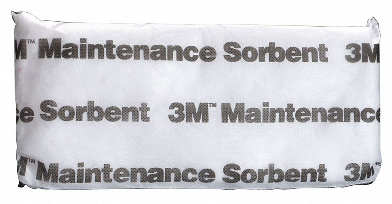 3M Absorbent Pillow, Universal, 8 gal, 7 in x 15 in, Polyester, Polypropylene - M-PL715