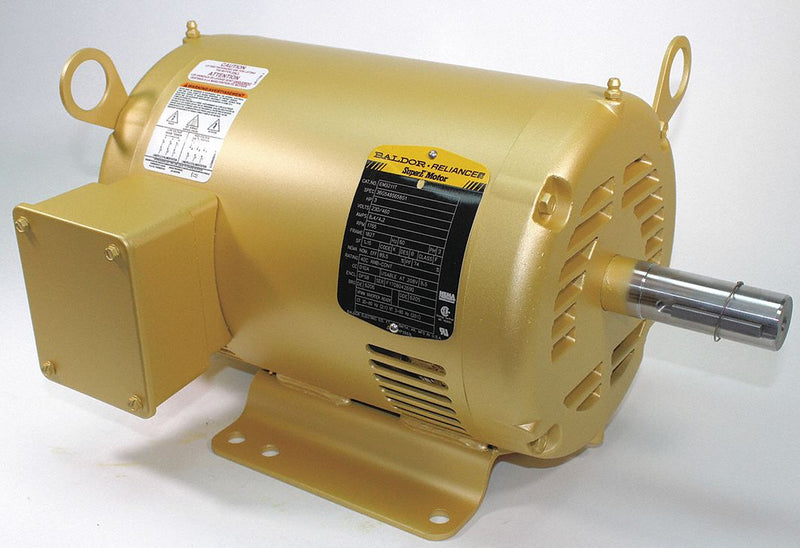 Baldor 3 HP, General Purpose Motor, 3-Phase, 1765 Nameplate RPM, 230/460 Voltage, 182T Frame - EM3211T