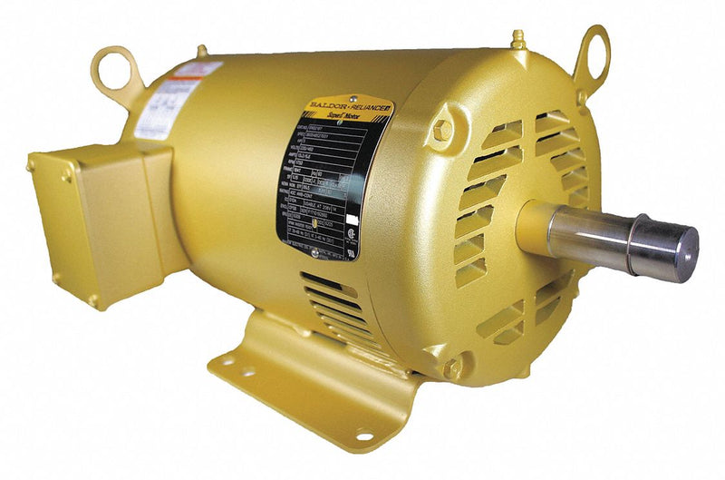 Baldor 5 HP, General Purpose Motor, 3-Phase, 1750 Nameplate RPM, 208-230/460 Voltage, 184T Frame - EM3218T