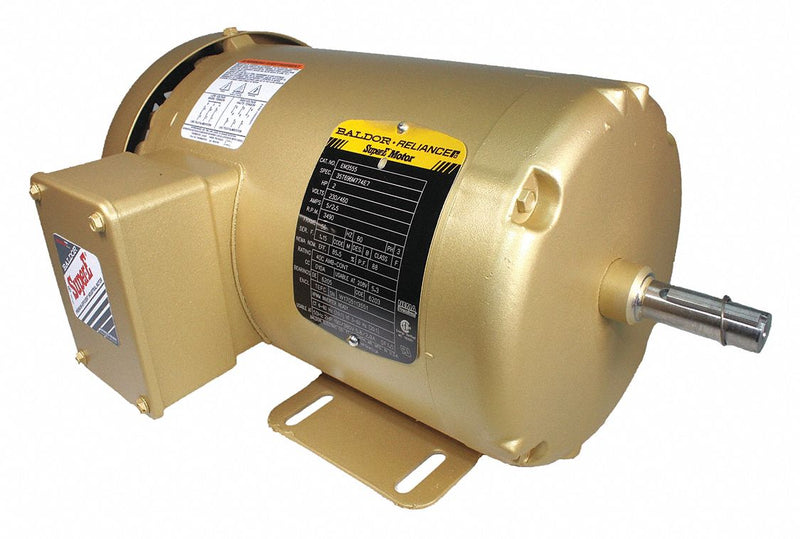 Baldor Electric EM3555 - Motor 3-Ph 2 HP 3490 RPM 56 TEFC