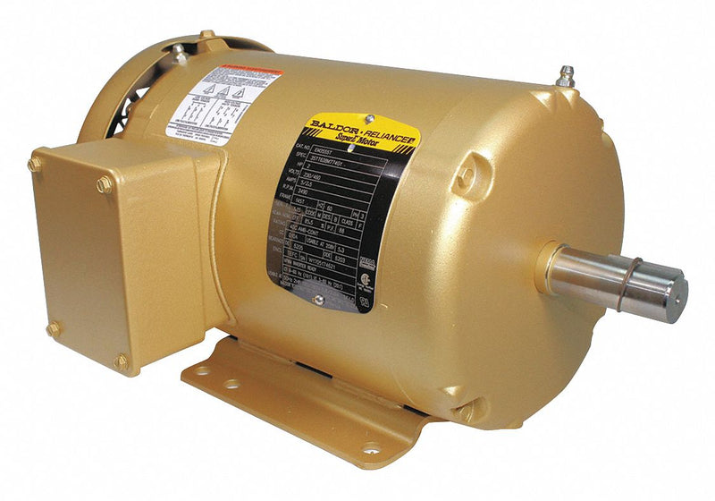 Baldor Electric EM3555T - Motor 3-Ph 2 HP 3490 RPM 145T TEFC