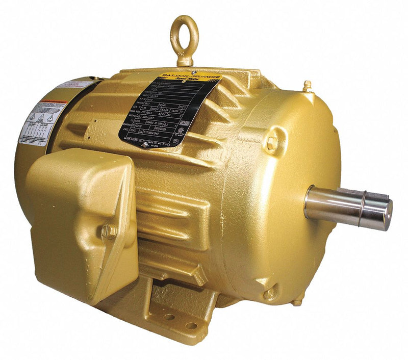 Baldor 3 HP, General Purpose Motor, 3-Phase, 3460 Nameplate RPM, 208-230/460 Voltage, 182T Frame - EM3660T