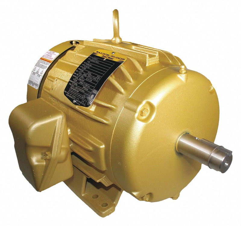 Baldor 5 HP, General Purpose Motor, 3-Phase, 1750 Nameplate RPM, 208-230/460 Voltage, 184T Frame - EM3665T