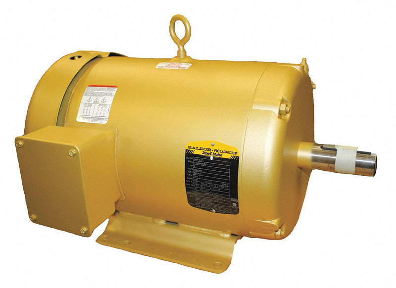 Baldor 3 HP, General Purpose Motor, 3-Phase, 1160 Nameplate RPM, 230/460 Voltage, 213T Frame - EM3704T
