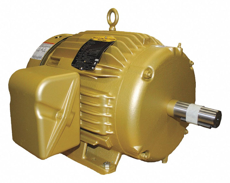 Baldor 5 HP, General Purpose Motor, 3-Phase, 1160 Nameplate RPM, 208-230/460 Voltage, 215T Frame - EM3768T