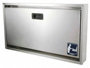 Foundations Baby Changing Station, Horizontal, Recessed Mount, Stainless Steel/Polyethylene - 100-SSC-R