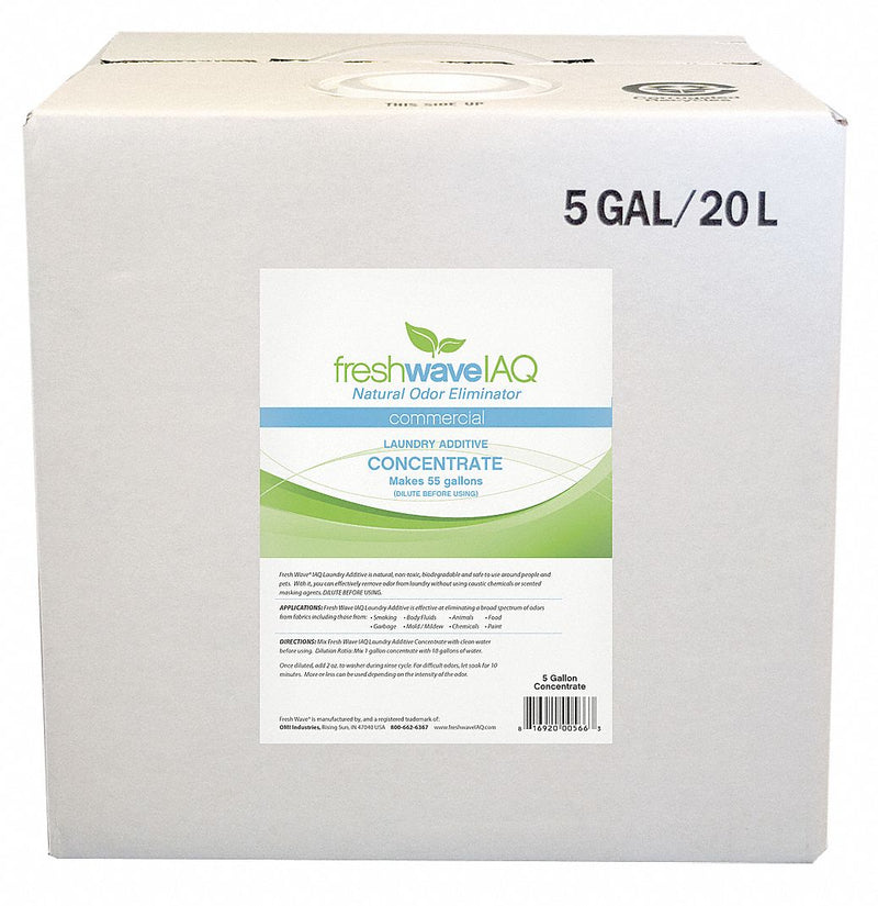 Freshwave IAQ Laundry Additive Odor Eliminator, Cleaner Form Liquid, Cleaner Container Type Bucket - 566
