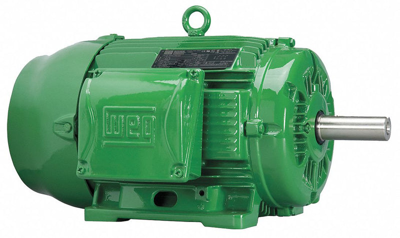 WEG 200 HP, General Purpose Motor, 3-Phase, 3575 Nameplate RPM, 230/460 Voltage, 445/7TS Frame - 20036EG3G447TS-W22