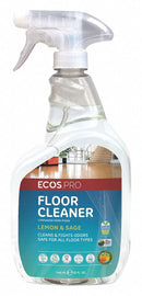 Ecos Pro Floor Cleaner, Liquid, 32 oz, .25 gal RTU Yield per Container - PL9725/6