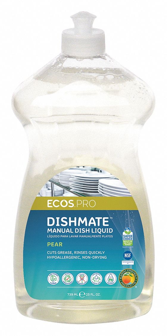 Ecos Pro Hand Wash, Dishwashing Soap, Cleaner Form Liquid, 25 oz. - PL9720/6