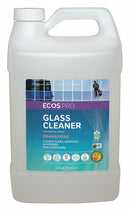 Ecos Pro Glass Cleaner, 1 gal Cleaner Container Size, Hard Nonporous Surfaces Chemicals For Use On - PL9362/04