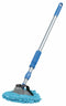 Carrand Microfiber String, Screw On, Blue, 48 in Handle Length - 93210