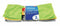 Carrand Microfiber Cloth, Medium Duty, 12 in x 16 in, Assorted, PK 3 - 40061