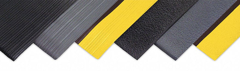 Condor Antifatigue Mat, Vinyl, 3 ft. x 2 ft., 1 EA - 39R808