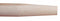 Tough Guy Tan Tapered Wood Broom/Squeegee Handle, Length 60" - 3A326