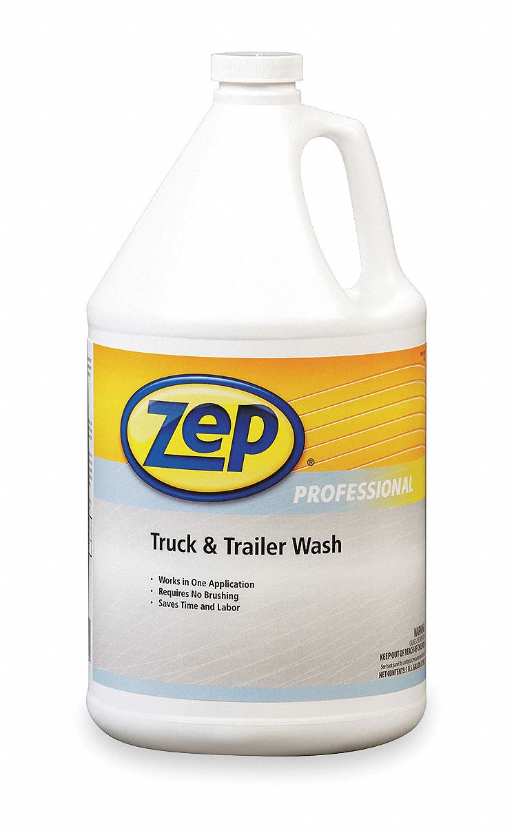 Zep Professional Truck And Trailer Wash, 1 gal., Bottle - 1041477