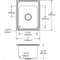 Elkay 17 in x 22 in x 10 1/8 in Drop-In Sink with Faucet Ledge with 13-1/2 in x 16 in Bowl Size - DLR1722103