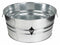 Top Brand Utility Tub, 11 gal., Silver - 3ANT1