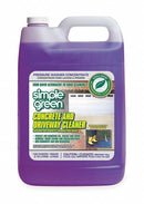 Simple Green Concrete Cleaner, 1 gal. Cleaner Container Size, Jug Cleaner Container Type, Unscented Fragrance - 2310000418202