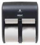 Georgia-Pacific Toilet Paper Dispenser, Compact(R), Blue, Coreless, (4) Rolls Dispenser Capacity, Plastic - 56743A