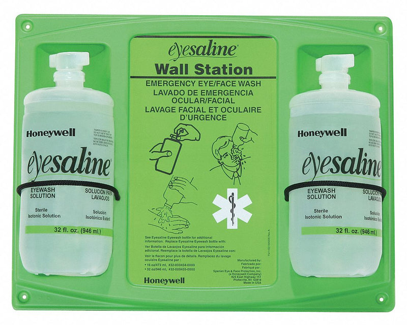 Honeywell Eyesaline 32oz Wall Station (Double)