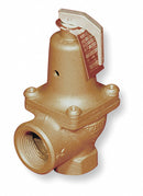 Watts Bronze Safety Relief Valve, FNPT Inlet Type, FNPT Outlet Type - 11/4 174 A