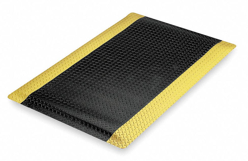 Notrax 979S0035YBRS - Antifatigue Mat Black YllwBrdr 3ft.x5ft.