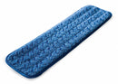 Rubbermaid Microfiber Quick Change 5" x 18" Wet Mop Head, Blue - FGQ41000BL00