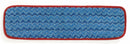 Rubbermaid Microfiber Quick Change 5" x 18" Wet Mop Head, Red - FGQ41000RD00