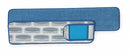 Rubbermaid Microfiber Quick Change 5" x 24" Wet Mop Head, Blue - FGQ42500BL00