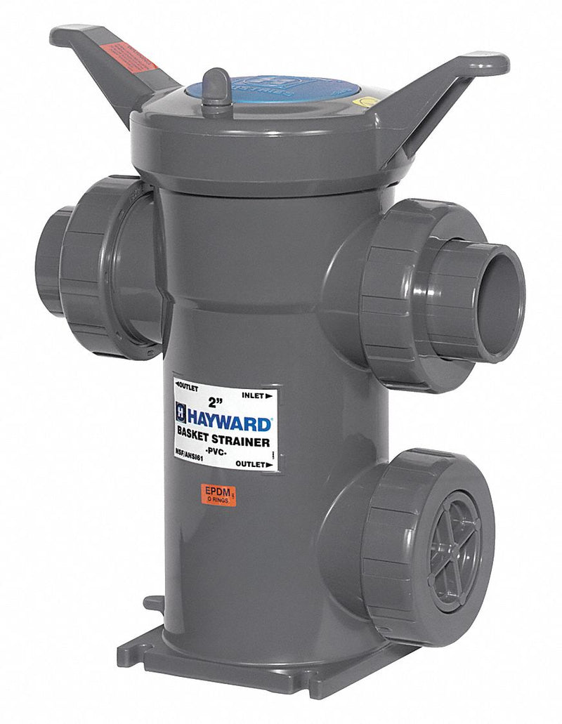 Hayward Basket Strainer, PVC, 1.5", Socket/Threaded - SB1150ST18