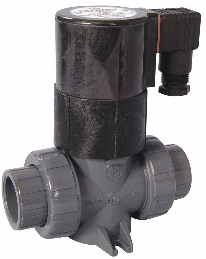 Hayward PVC Solenoid Valve, 2-Way/2-Position Valve Design, Normally Closed - SV10075STV