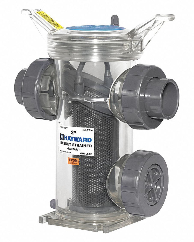 Hayward Basket Strainer, PVC, 1", Socket/Thread - SBC100STE132