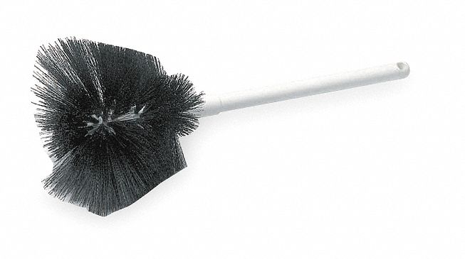 Tough Guy 16 inL Polyester Short Handle Coffee Maker Brush, White - 40025TG00