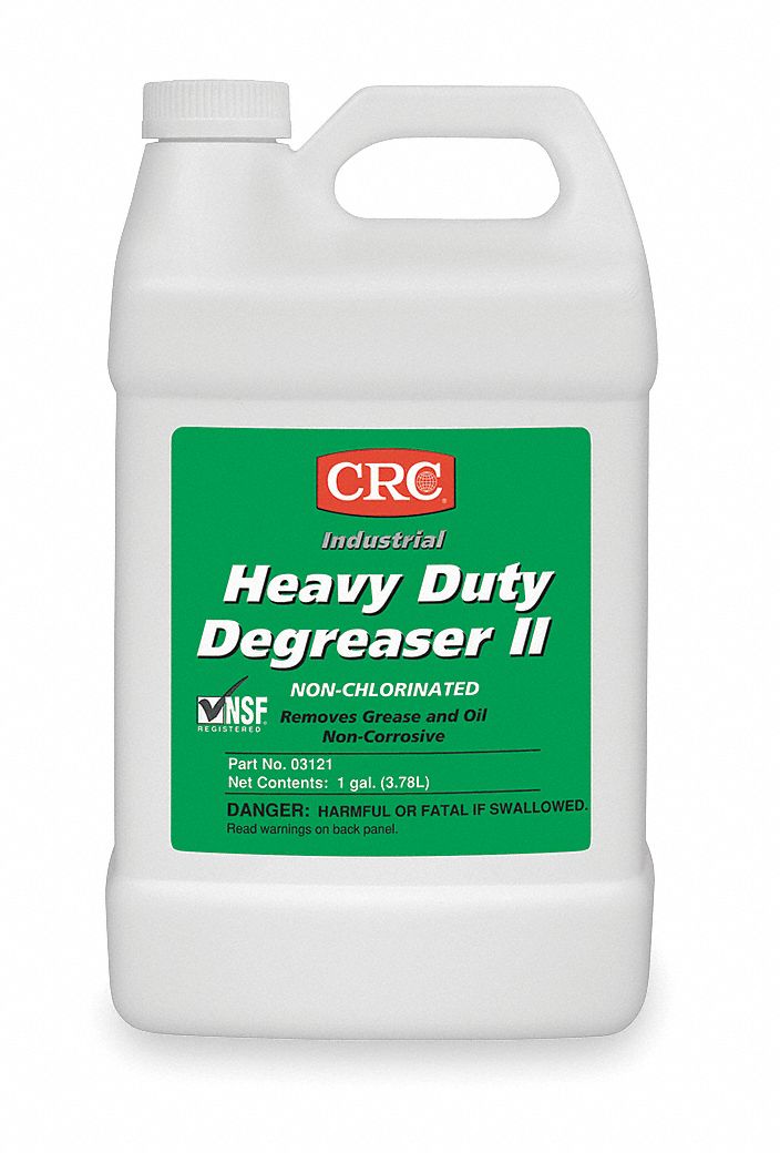 CRC Degreaser, 1 gal Cleaner Container Size, Jug Cleaner Container Type, Unscented Fragrance - 3121
